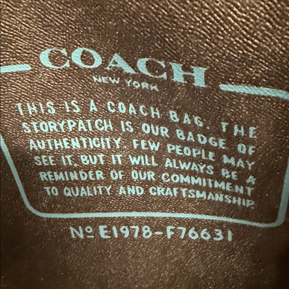 Coach Checkered Reservable Tote Bag - Yellow and Black - Picture 3 of 10